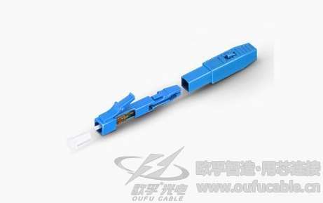 LC/UPC单模 光纤快速连接器_预埋式连接器